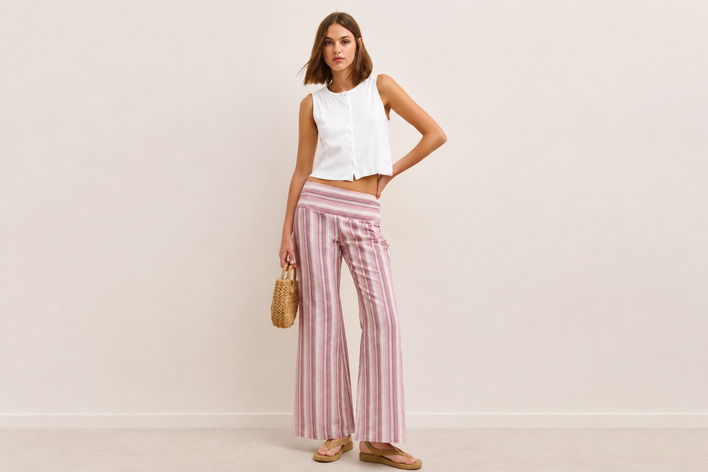 Pantalón Positano Rosa